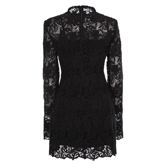 25FW 스포트막스 미디 원피스 2522626024600 BLACK - SPORTMAX