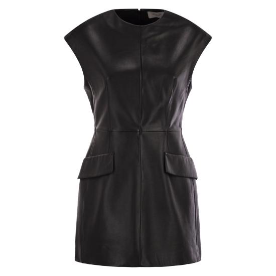 25FW 스포트막스 미디 원피스 2522426014600 BLACK