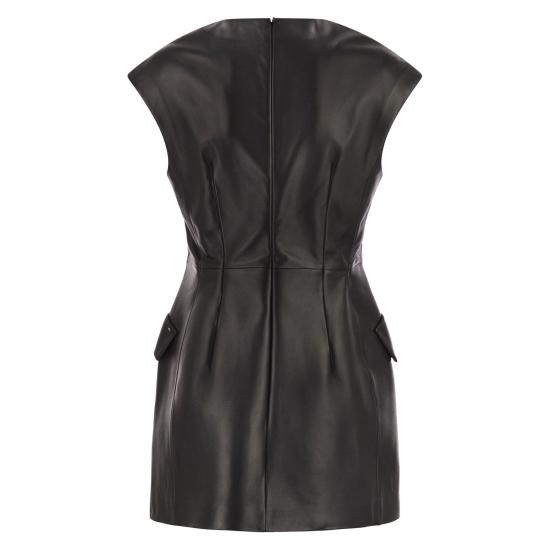 25FW 스포트막스 미디 원피스 2522426014600 BLACK - SPORTMAX