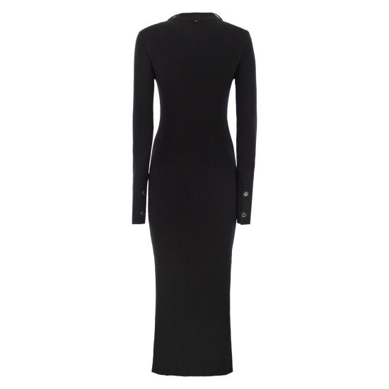 25FW 스포트막스 미디 원피스 2522326022600 BLACK - SPORTMAX