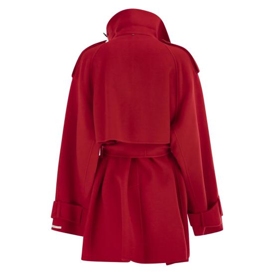 25FW 스포트막스 YOLE 울코트 2522016063600 RED - SPORTMAX