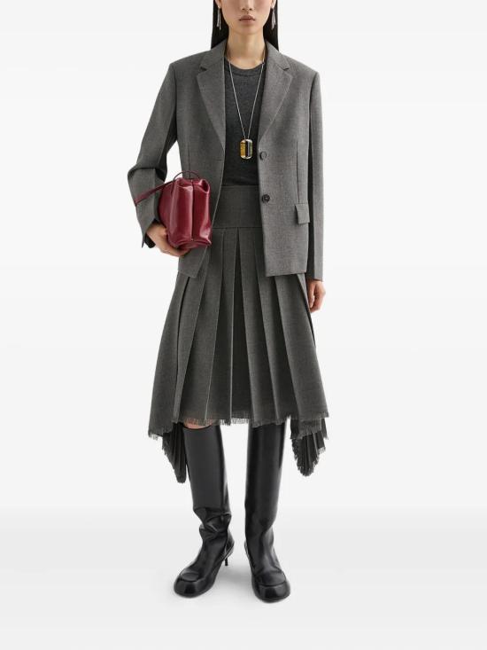 25FW 질샌더 스커트 J02MA0298J41557030 Gray - JIL SANDER