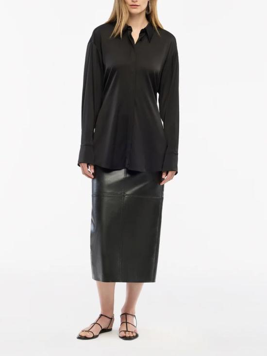 25FW 어나더 투모로우 셔츠 A424BL094VIBLACK Black - ANOTHER TOMORROW