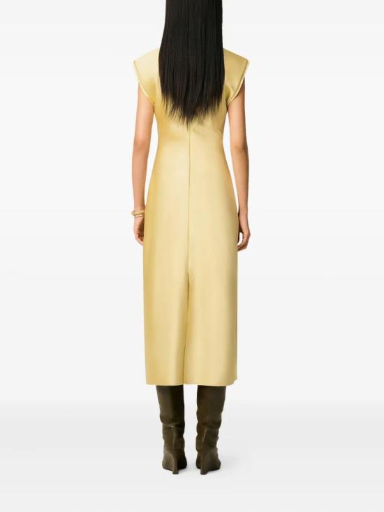 25FW 아미 롱 원피스 H25FDR638 PL0037ANIS Beige - AMI