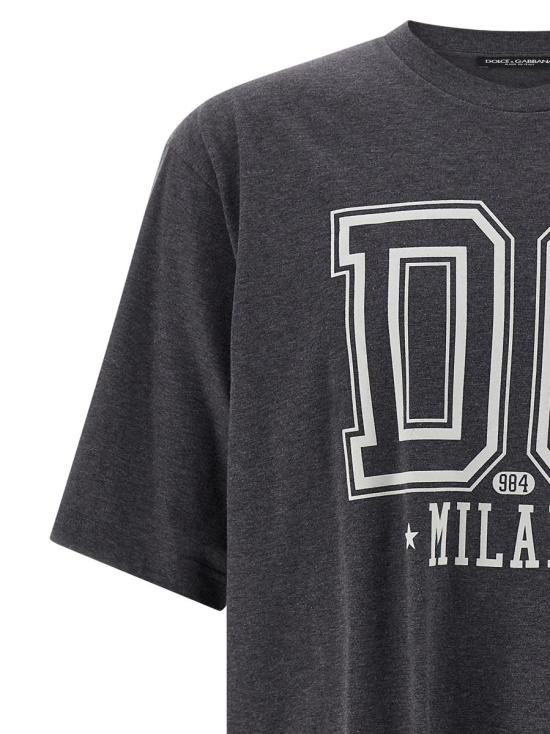 25FW 돌체앤가바나 반팔 티셔츠 G8PN9TG7PLQS8292 GRAY - DOLCE & GABBANA