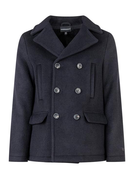 25FW [키즈] 엠포리오 아르마니 트렌치 코트 EB000492AF16038 UB118 BLU