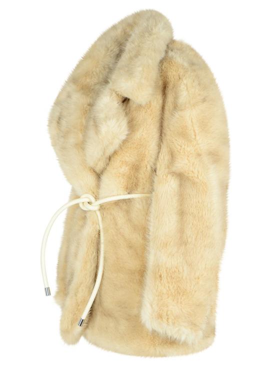 25FW 스포트막스 ROSARIA 로사리아 포 퍼 코트 2522906012003 Beige - SPORTMAX