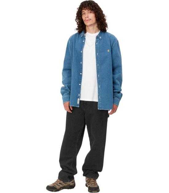 26SS 칼하트 WIP 데님 팬츠 I032024 890632 30 Black - CARHARTT WIP