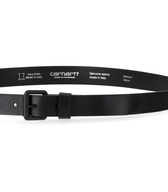  칼하트 WIP 가죽 벨트 I032433 00EXX M Black - CARHARTT WIP