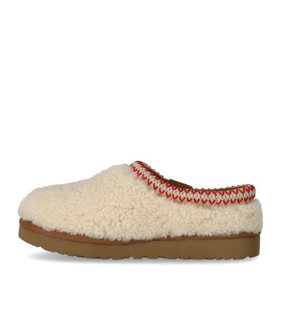  어그 맥시 컬리 타스만 슬리퍼 1158356 NAT 36 White - UGG
