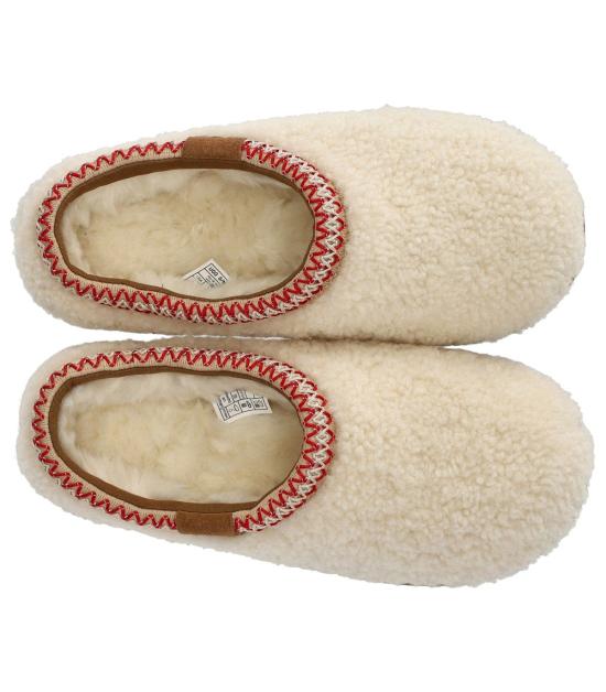  어그 맥시 컬리 타스만 슬리퍼 1158356 NAT 36 White - UGG