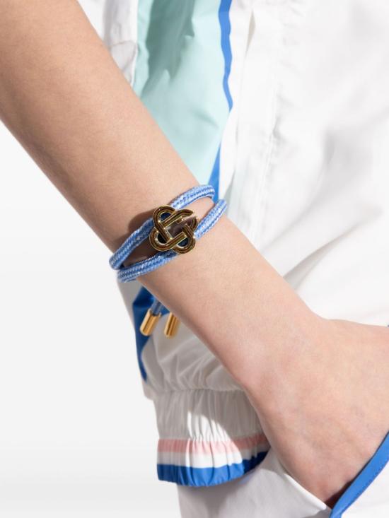 25FW 카사블랑카 브레이슬릿 APF25JW294 03BLUE Blue - CASABLANCA