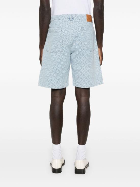 25FW 카사블랑카 숏팬츠 MPF25TR332 01NAVY Blue - CASABLANCA