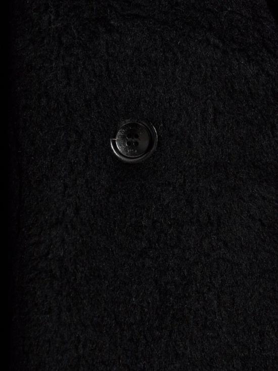 25FW 막스마라 테디 알파카 울 더블브레스트 베스트 2521276253600 501008 Black - MAX MARA