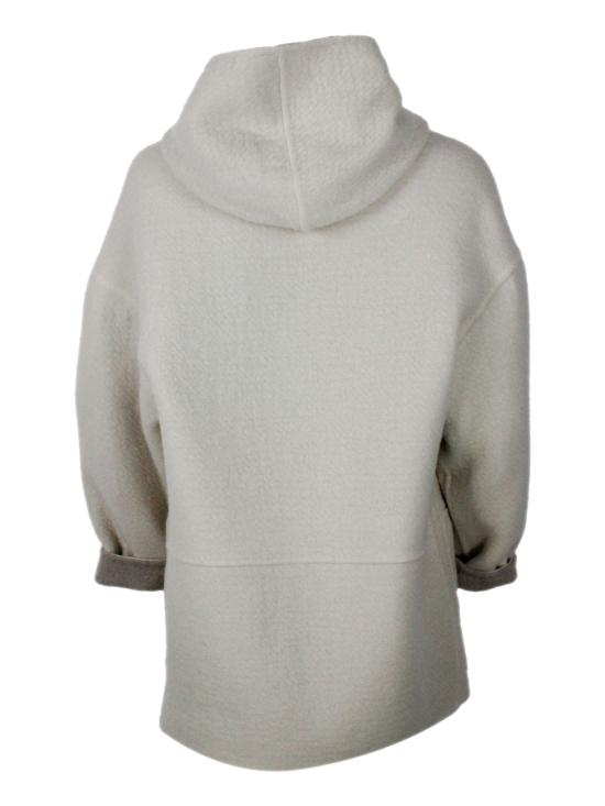 25FW 말로 코트 DR6109TOU07 EN077 Panna grigio - MALO