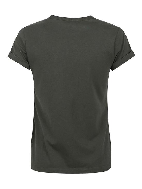  메종 라비쉬 반팔 티셔츠 POITOUJOIEDEVIVREARMYGREEN Dark Green - MAISON LABICHE