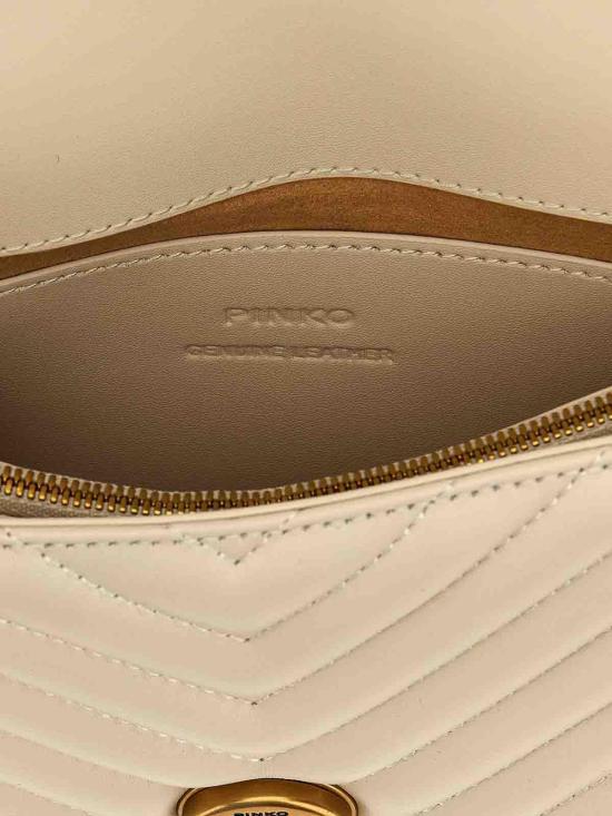  핑코 크로스백 100074A0GKZ14O White - PINKO