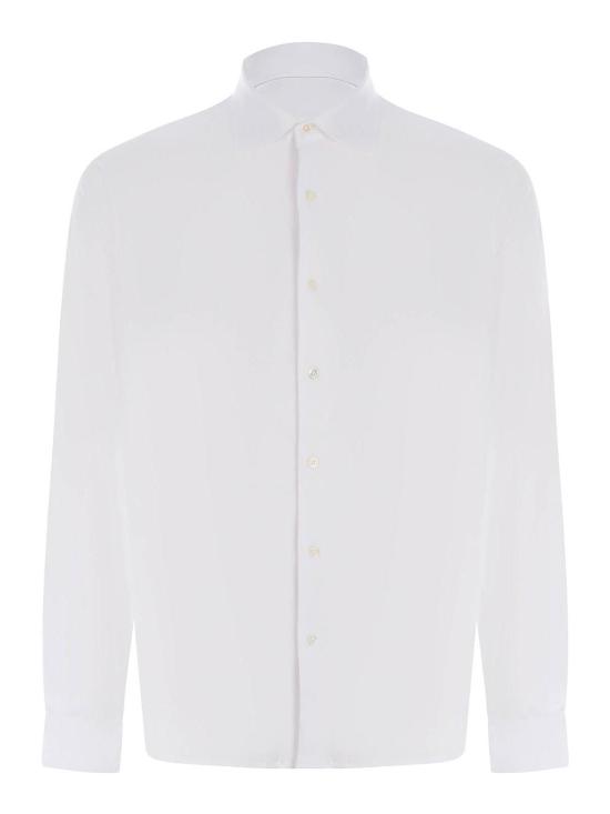 26SS 필리포 드 로렌티스 긴팔 셔츠 CAMLBASJERLUX001 White