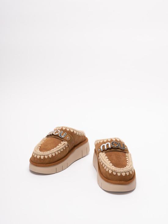  모우 뮬/슬리퍼 MUFW531001ACOG Light Brown - MOU