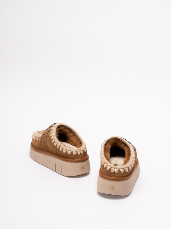  모우 뮬/슬리퍼 MUFW531001ACOG Light Brown - MOU