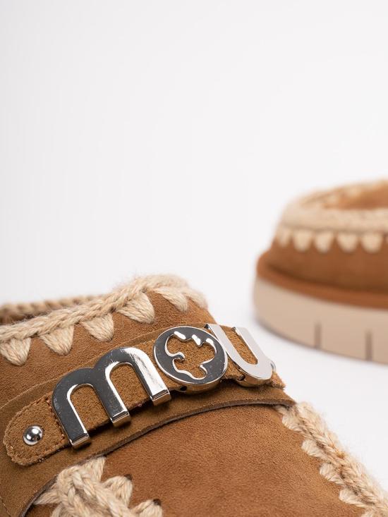  모우 뮬/슬리퍼 MUFW531001ACOG Light Brown - MOU