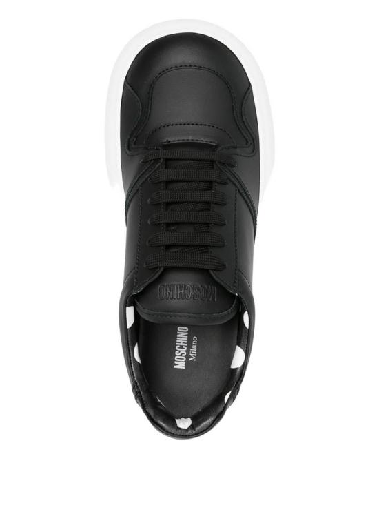 25FW 모스키노 스니커즈 MB15115G0NGA0000 Black - MOSCHINO