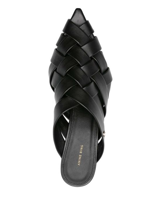 25FW 애니빙 뮬/슬리퍼 A1411311BLK1 Black - ANINE BING