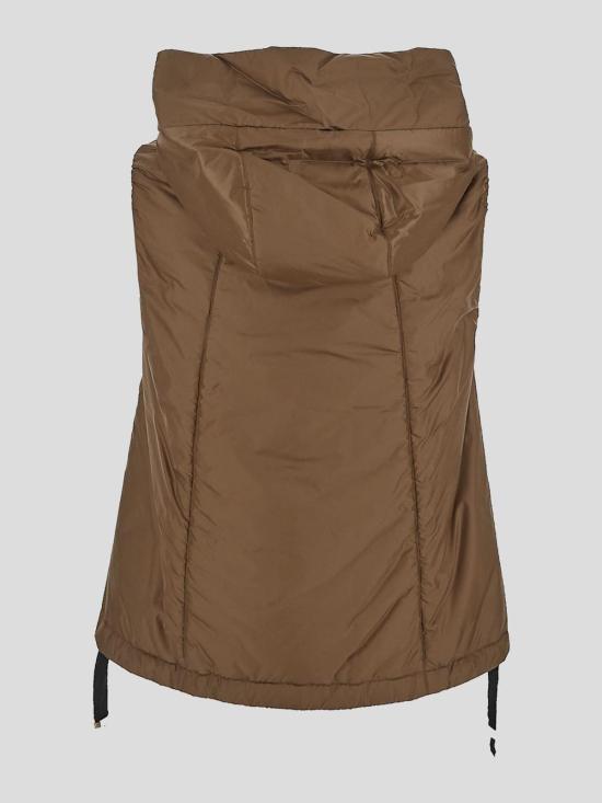 25FW 막스마라 더 큐브 그린고 발수 조끼 패딩 GREENGO025051 Brown - MAXMARA THE CUBE