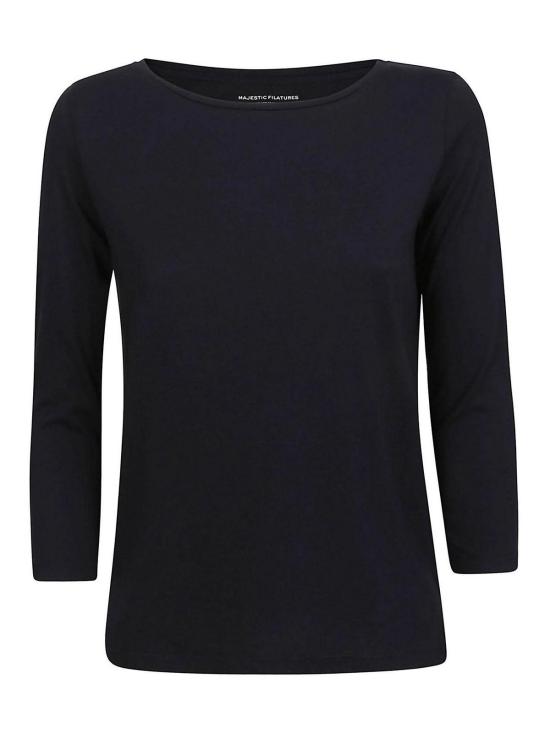  마제스틱필라쳐 반팔 티셔츠 E24M537FTS397003 Blue