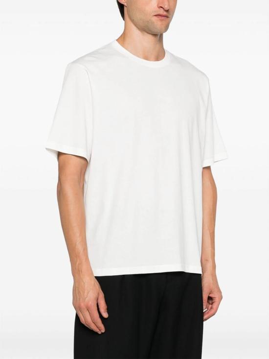 25FW 스튜디오 니콜슨 반팔 티셔츠 SNM1326BRICOFFWH White - STUDIO NICHOLSON