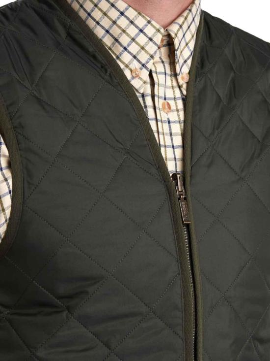  바버 퀼티드 집 라이너 MLI0001GN91 Green - BARBOUR