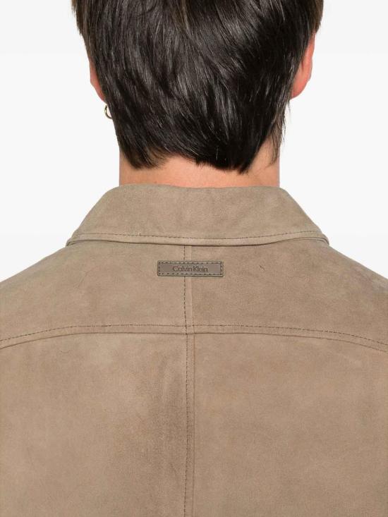  캘빈클라인 가죽 자켓 LV04LC425GMOREL Brown - CALVIN KLEIN