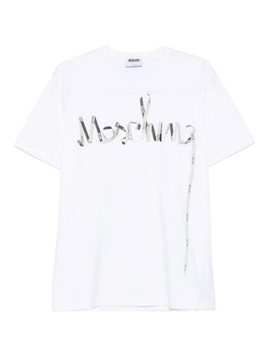  모스키노 반팔 티셔츠 524107091001 White