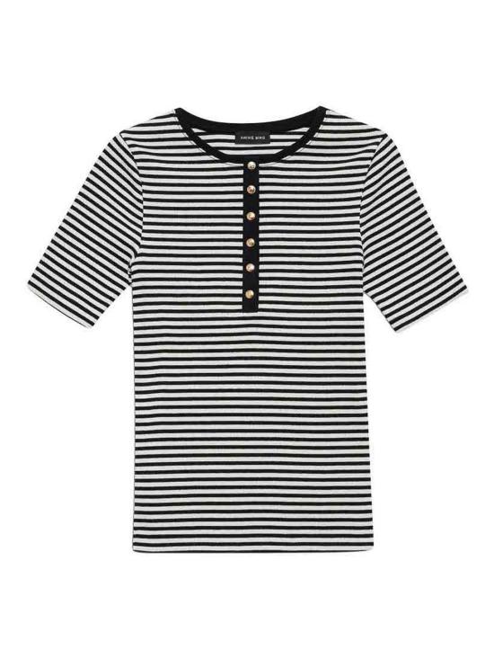  애니빙 반팔 티셔츠 A0810315MTL2 Black