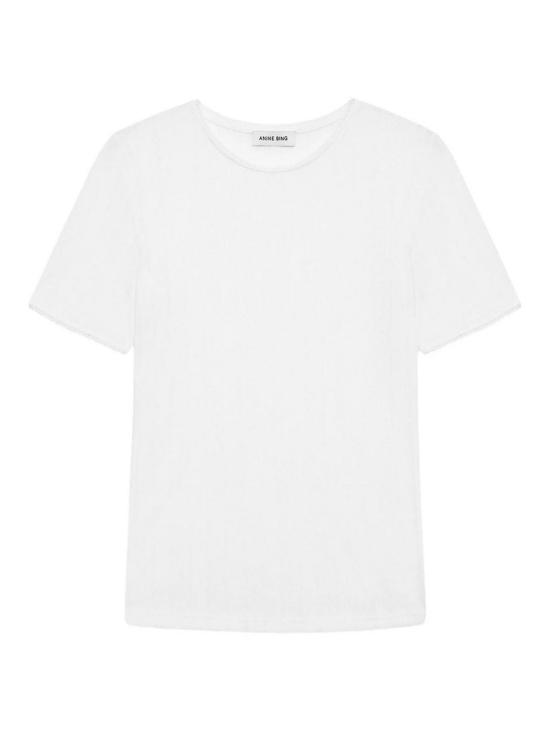  애니빙 반팔 티셔츠 A0811200OFW26 White