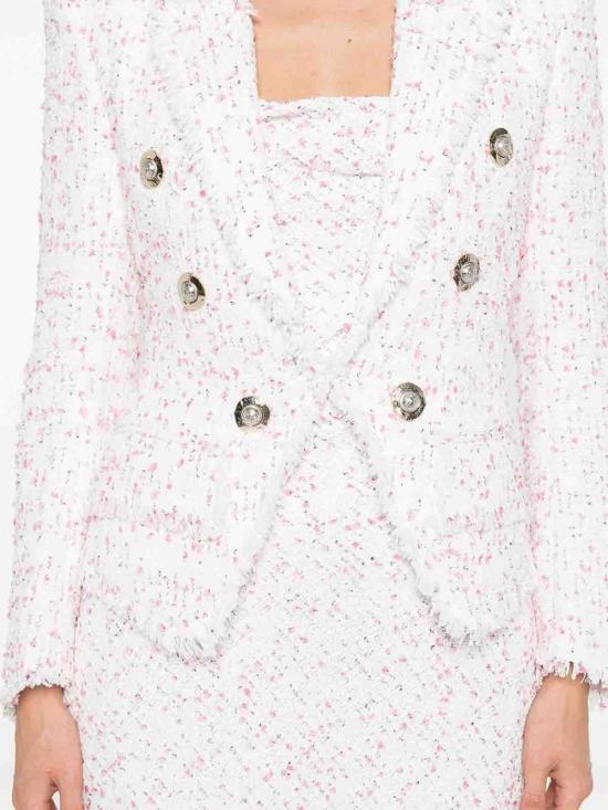  발망 자켓 FF1SI091XL02GRD White - BALMAIN