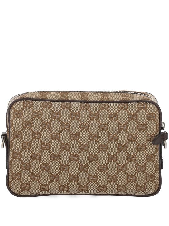 25FW 구찌 캔버스 스몰 크로스바디 백 834802 FAEPS9752 B EBONY COCOA VRV - GUCCI