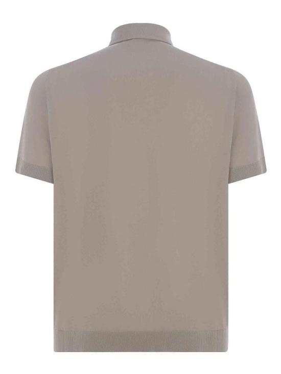 26SS 필리포 드 로렌티스 폴로 티셔츠 PL1MCPARCR14R902 Grey - FILIPPO DE LAURENTIIS