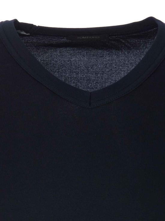 27SS 톰포드 반팔 티셔츠 T4M091040412 Blue - TOMFORD