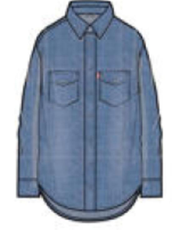 25FW 리바이스 셔츠 167860105PLAYBREAK Blue - LEVI'S