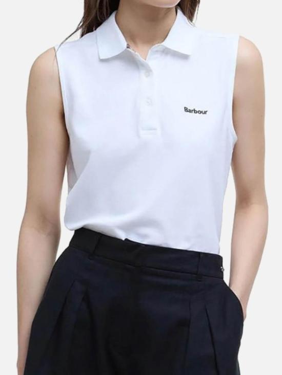 26SS 바버 폴로 티셔츠 LML0888WH11 White - BARBOUR