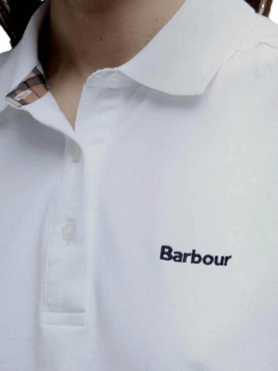26SS 바버 폴로 티셔츠 LML0888WH11 White - BARBOUR