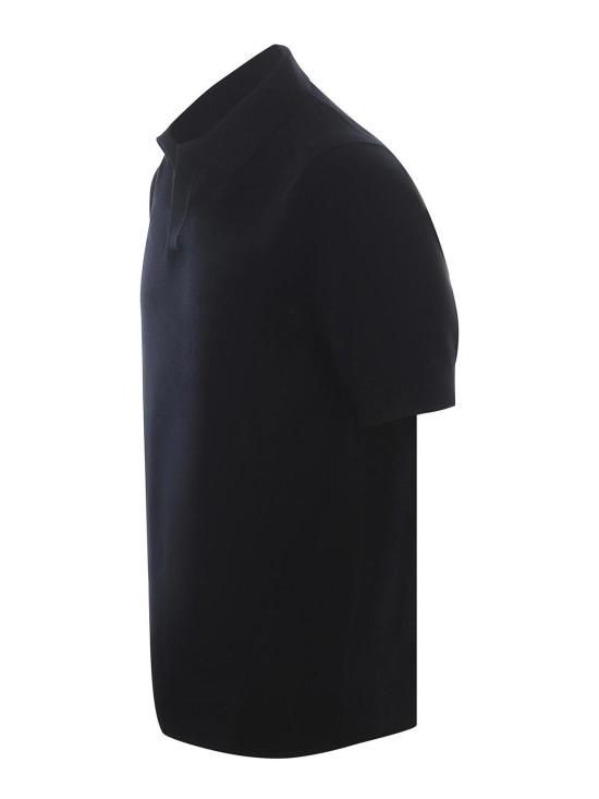 25SS 필리포 드 로렌티스 폴로 티셔츠 PL1MCSKSU18R990 Black - FILIPPO DE LAURENTIIS