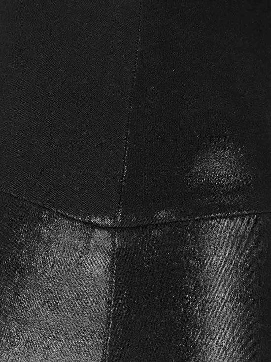 25SS 노마카말리 스트레이트 팬츠 ST42277LM12001 Black - NORMA KAMALI