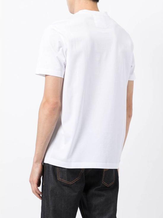 25FW 엠포리오 아르마니 반팔 티셔츠 1JGYZ8N1TD20146 White - EMPORIO ARMANI