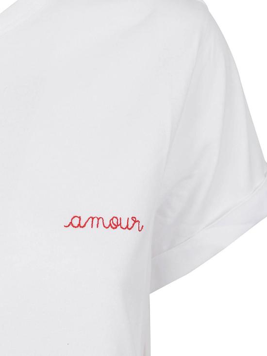  메종 라비쉬 반팔 티셔츠 KWTAMOURWHITE White - MAISON LABICHE