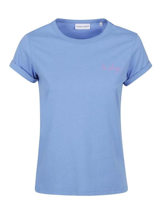 25SS 메종 라비쉬 반팔 티셔츠 POITOULAPLAGEBAYBLUE Blue