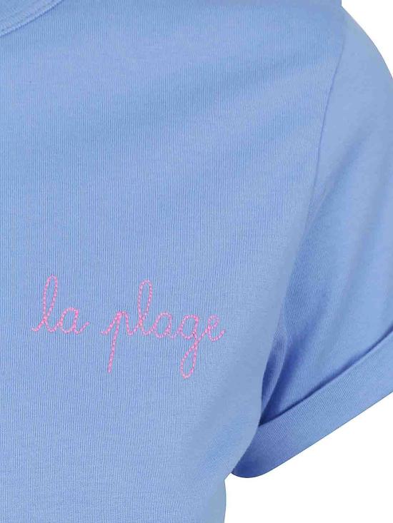 25SS 메종 라비쉬 반팔 티셔츠 POITOULAPLAGEBAYBLUE Blue - MAISON LABICHE