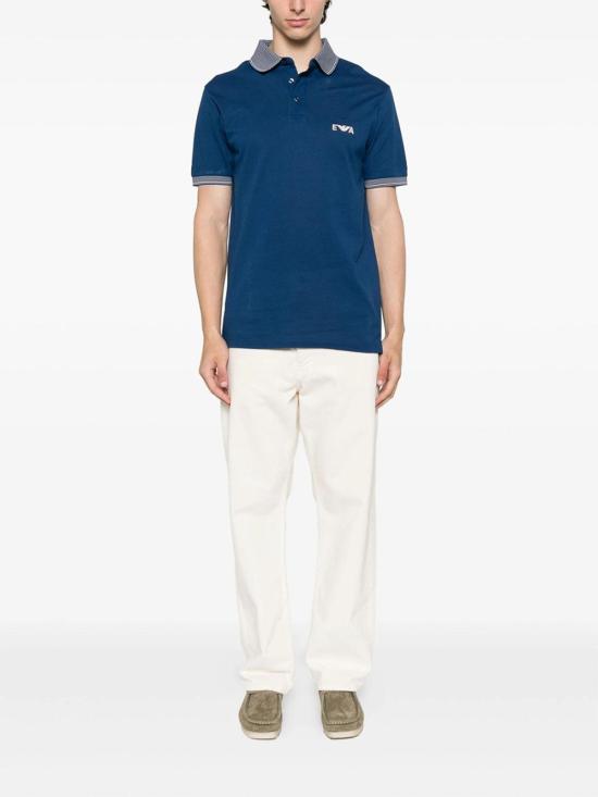 25FW 엠포리오 아르마니 스웨터 AF12955EM002992UB079 Blue - EMPORIO ARMANI