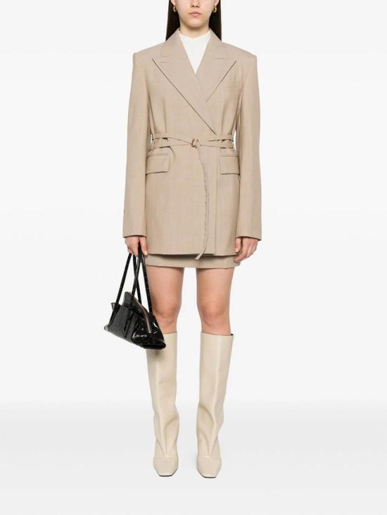  스포트막스 미디 스커트 TUBINGA295001 Beige - SPORTMAX